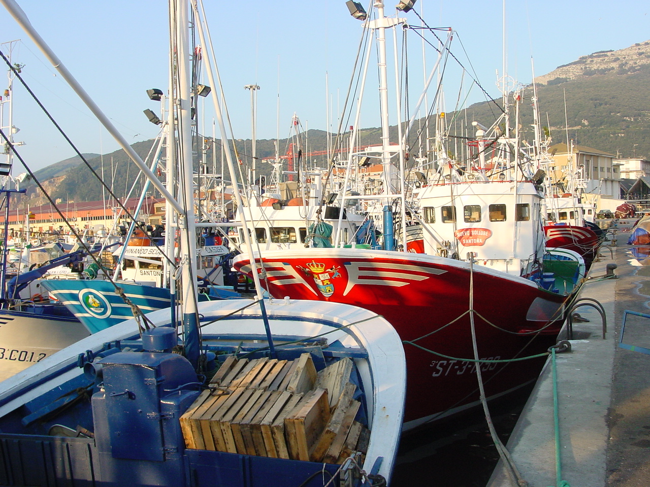 Puerto pesquero de Santoña, Cantabria